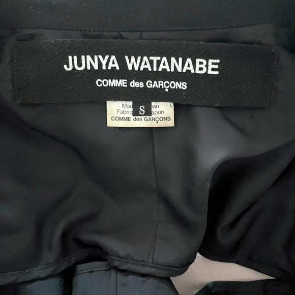 Junya Watanabe Comme des Garçons Jacket with Belts and Straps Detailing in Black - Picture 4 of 13